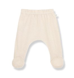 1+ in the family Ari Leggings W/Feet Beige | 3m