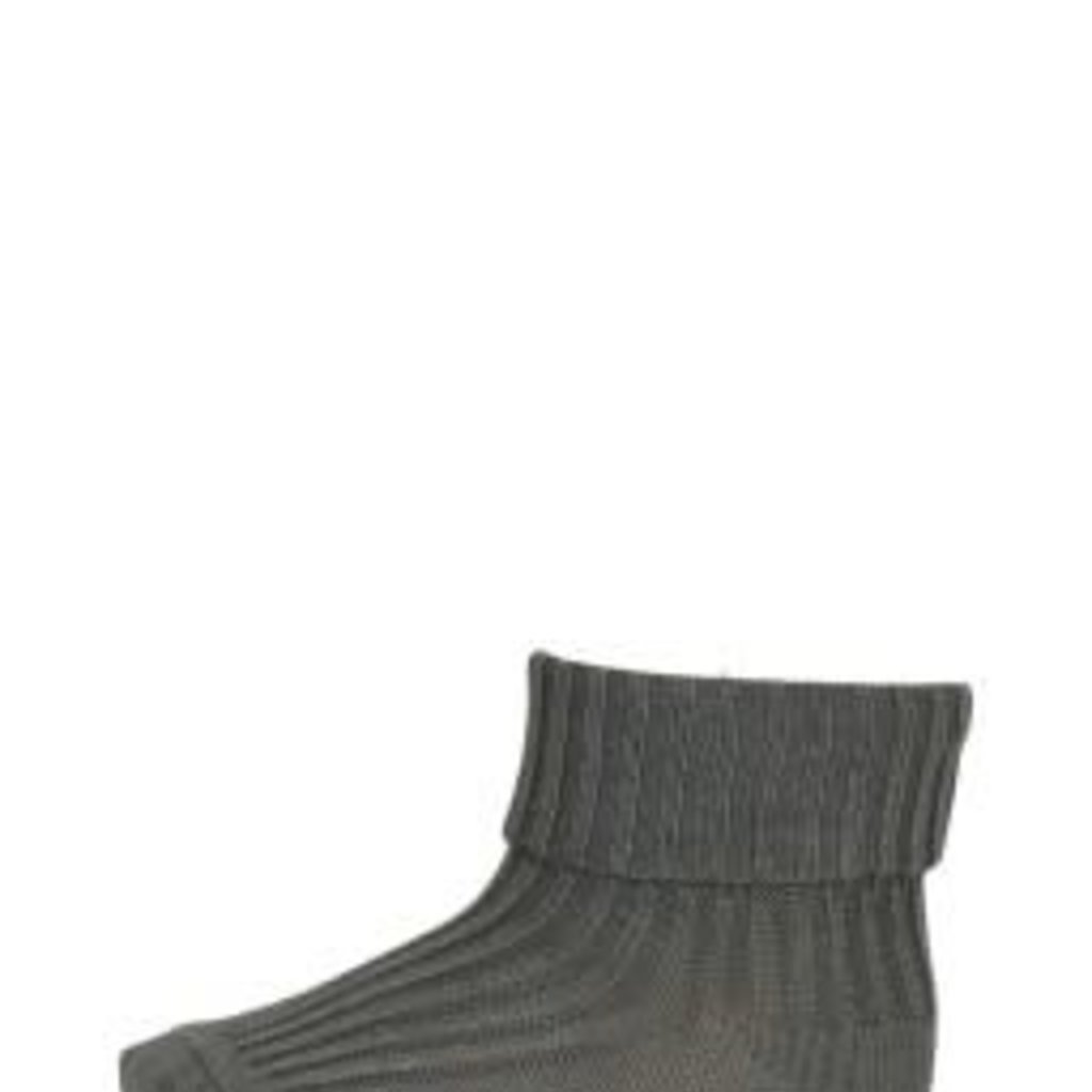 mp Denmark Cotton rib baby socks Agave Green