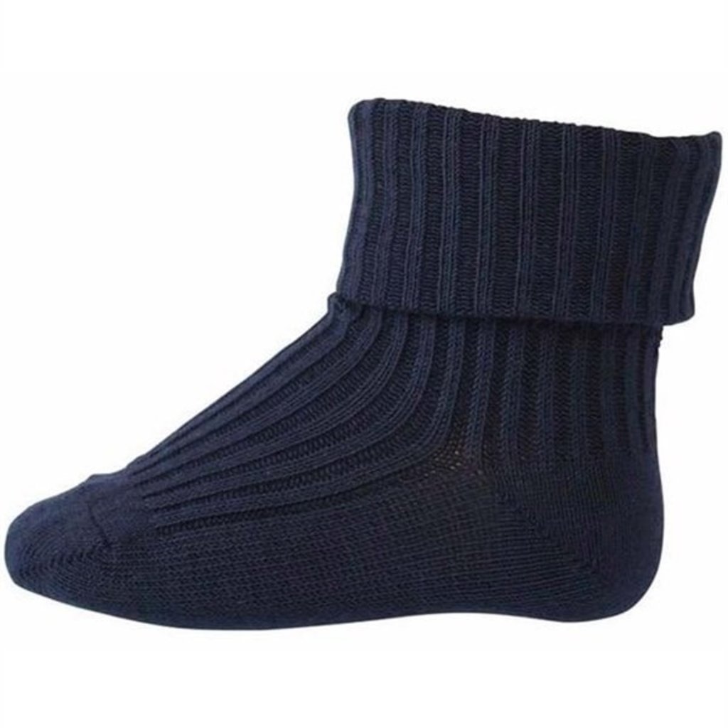 mp Denmark Wool rib socks Navy