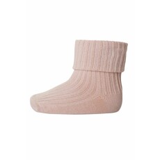 mp Denmark Wool rib socks Rose Dust