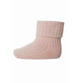 mp Denmark Wool rib socks Rose Dust