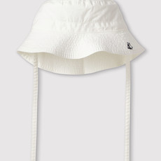 Petit Bateau Vissershoedje voor baby's Marshmallow