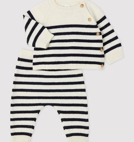 Petit Bateau Setje 2 Stuks Gestreept