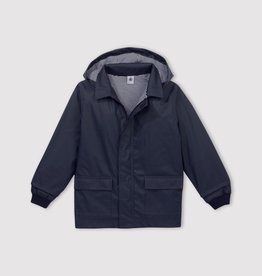 Petit Bateau Regenjas Navy