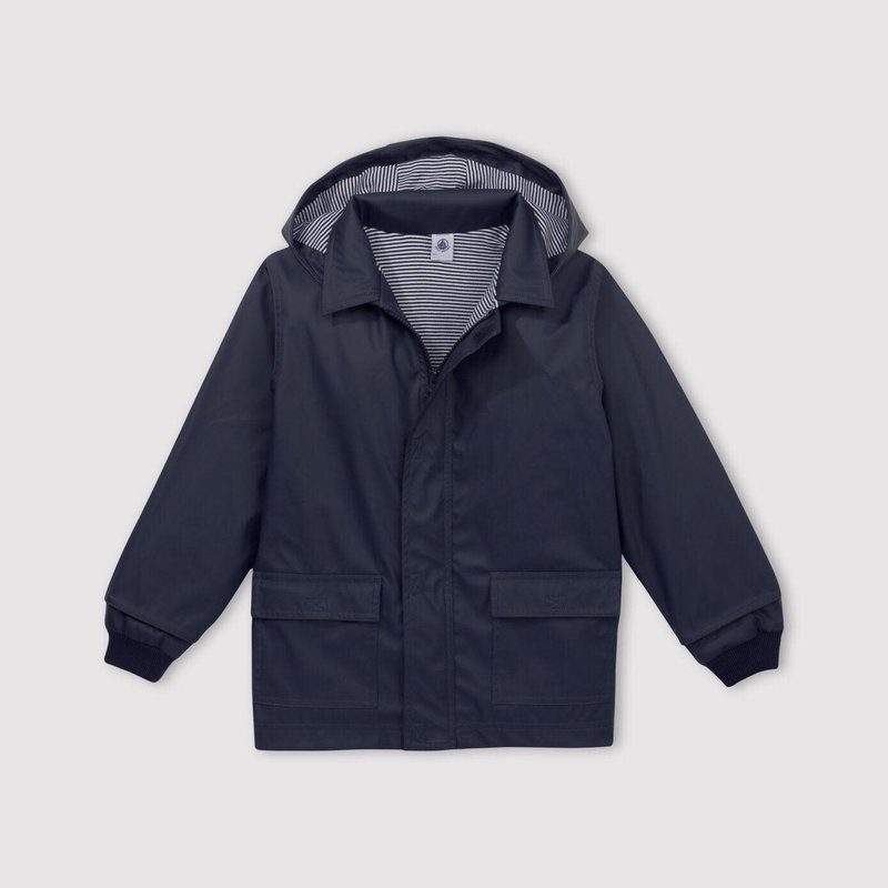 Petit Bateau Regenjas Navy