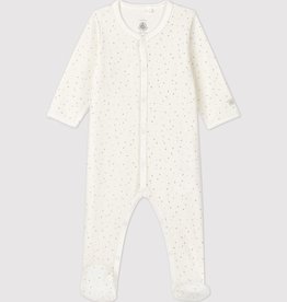 Petit Bateau Pyjama à pieds Etoiles | 6m