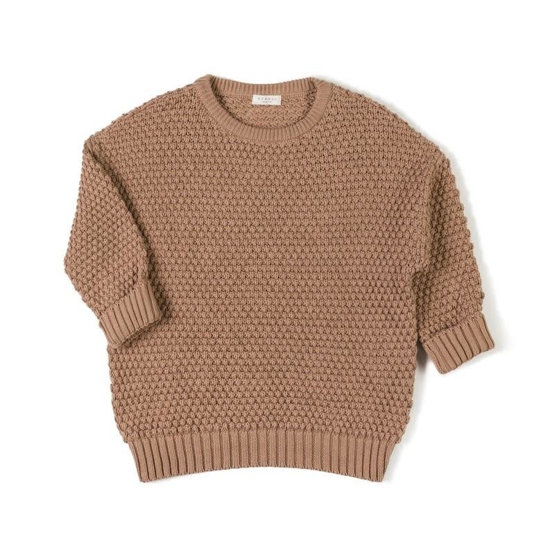 Nixnut Tur knit sweater Rose