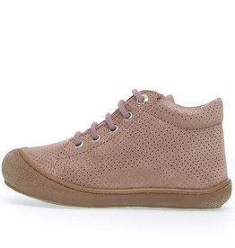 Naturino Schoenen Cocoon Suède Dots Rose