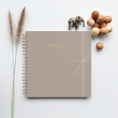 House Of Products Baby Book - Linen Taupe