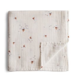 Mushie Swaddle - Boats