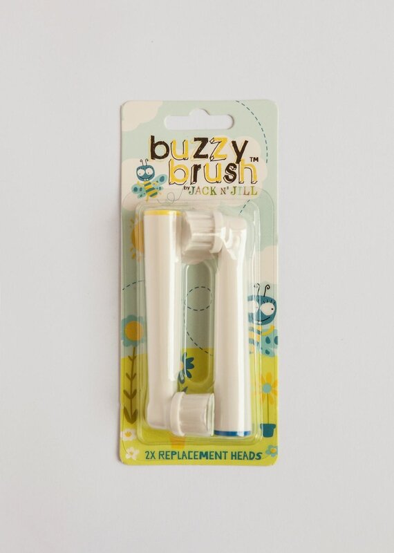 Jack N' Jill Jack N' Jill Vervanging 2 Pack Borstels Buzzy Brush