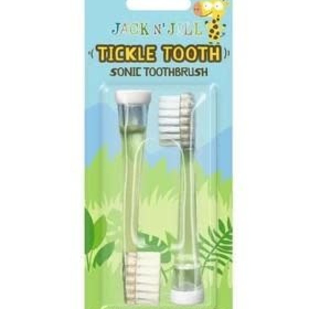Jack N' Jill Jack N' Jill Vervanging 2 Pack Borstels Tickle Tooth