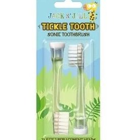 Jack N' Jill Jack N' Jill Vervanging 2 Pack Borstels Tickle Tooth