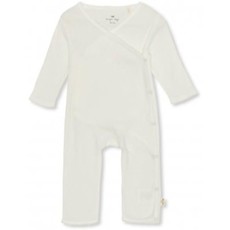 Konges Sloejd Minnie Newborn Onesie Gots Clear White