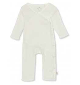 Konges Sloejd Minnie Newborn Onesie Gots Clear White