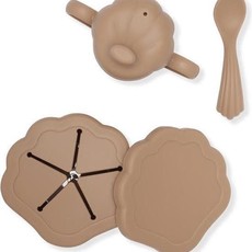 Konges Sloejd Silicone Clam Eetset Bark