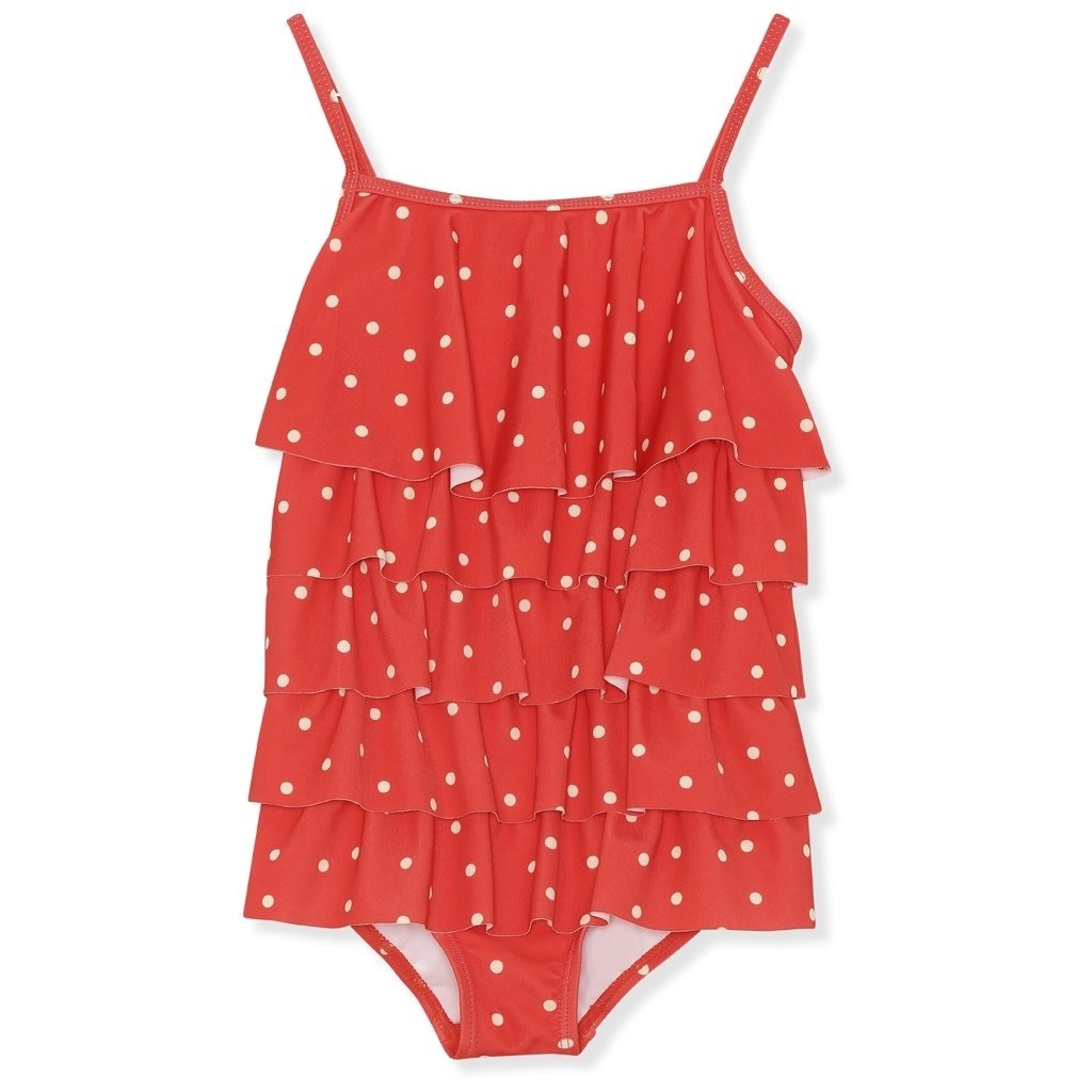 Konges Sloejd Mannucci Swimsuit Kelly Red Dot