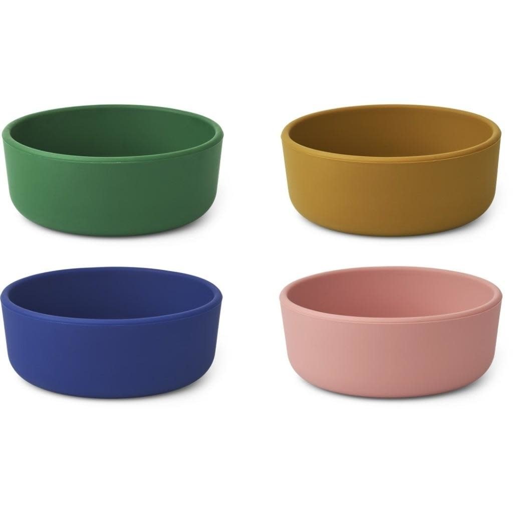 Liewood Iggy silicone kommetje 4-pack Eden multi mix