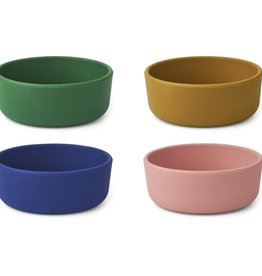 Liewood Iggy silicone kommetje 4-pack Eden multi mix