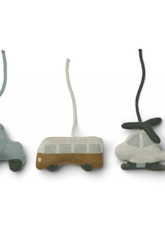 Liewood Grace playgym accessories 3-pack Vehicles