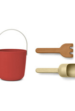 Liewood Donny Beach Set Apple Red Multi Mix