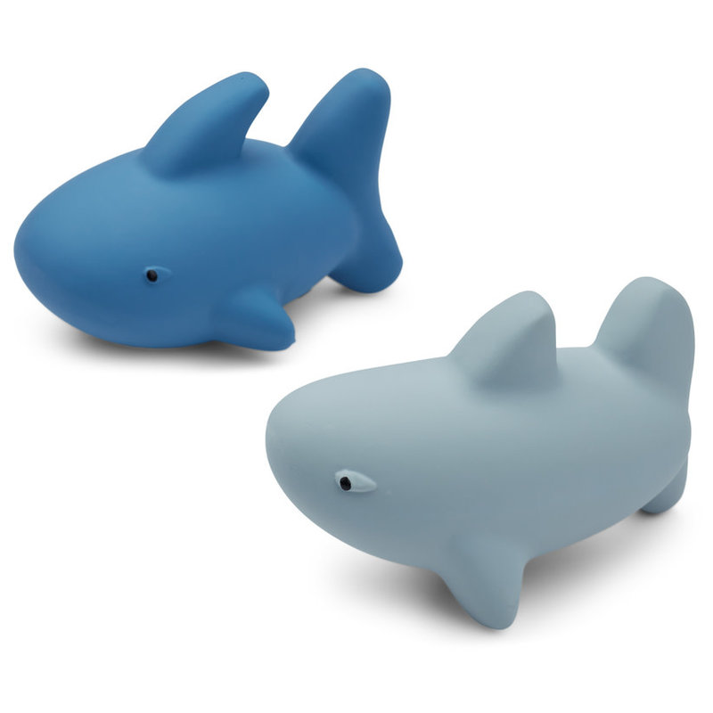 Liewood Ned bath toys 2-pack Riverside / Sea blue