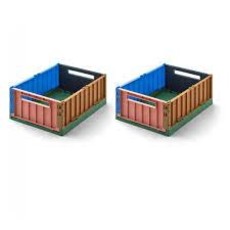 Liewood Weston Storage Box M 2-pack Eden Multi Mix