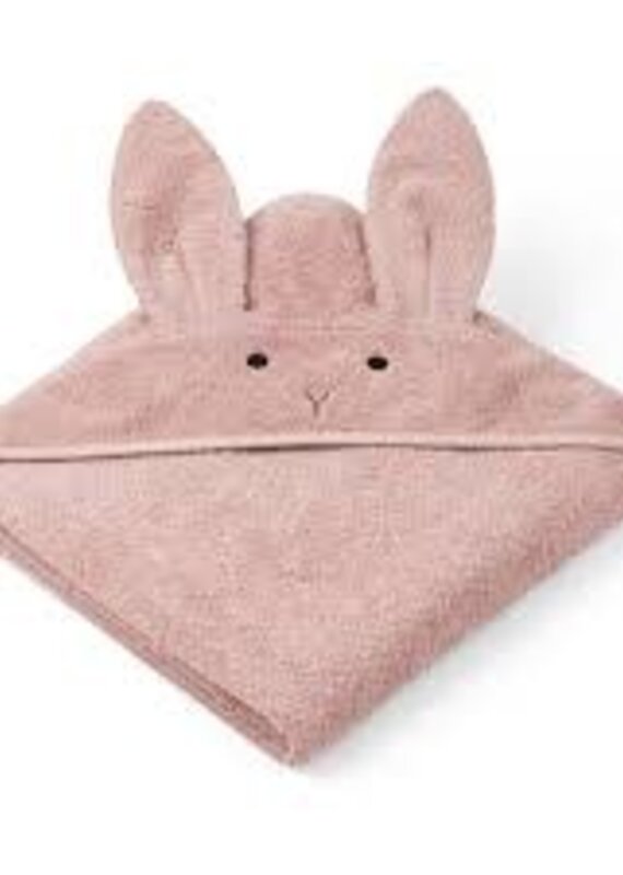 Liewood Augusta badcape Rabbit Rose