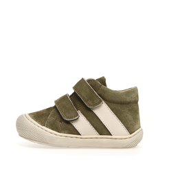 Naturino Schoenen Macks White Suede Khaki Milk