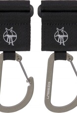 Laessig CAS Stroller Hooks Big Black