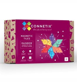 Connetix 30 pc Rainbow Geometry Pack