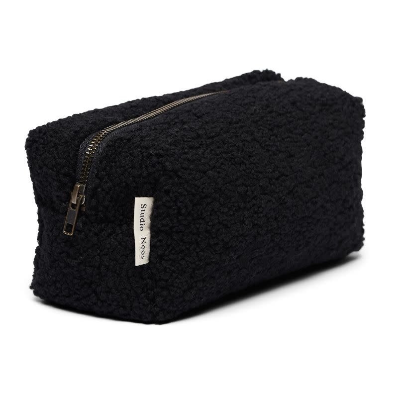 Studio Noos Black teddy pouch