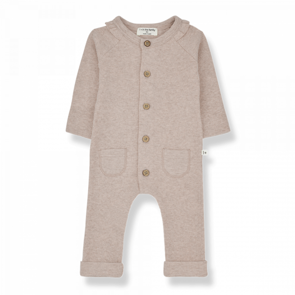 1+ in the family MARIE girly jumpsuit nude