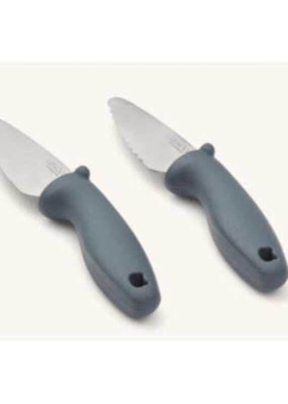 Liewood Perry Cutting Knife Set Whale Blue