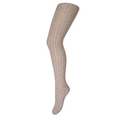 mp Denmark Cotton rib tights Light Brown Melange