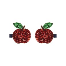 Mimi and Lula Glitter Apple Clips