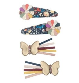 Mimi and Lula Winter Ivy Butterfly Clips