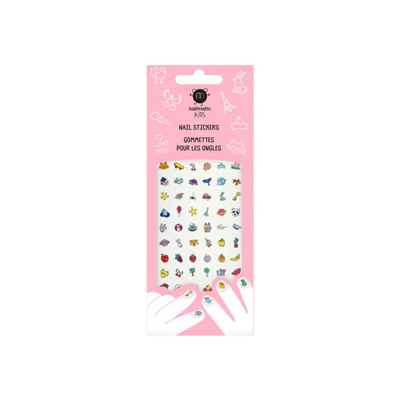 Nailmatic 72 Nail Stickers Happy Nails