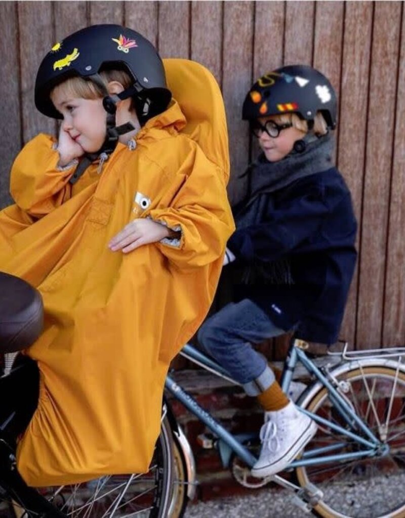 Rainette Fietsponcho Geel