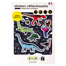 Rainette Reflecterende Stickers Dino
