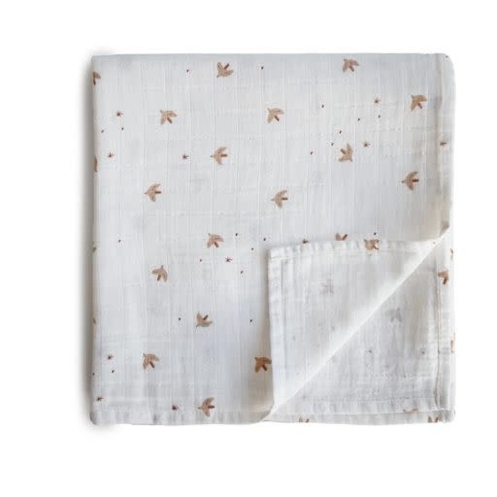 Mushie Swaddle - Sparrow