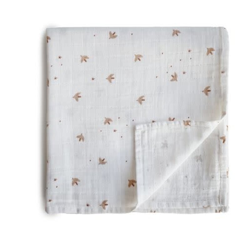 Mushie Swaddle - Sparrow