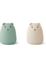 Liewood Callie Night Light 2-Pack Bear Peppermint / Sandy