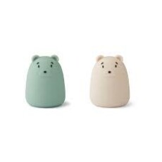 Liewood Callie Night Light 2-Pack Bear Peppermint / Sandy