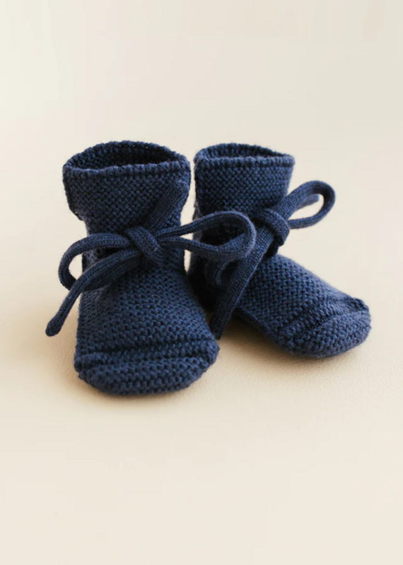 Hvid Booties Blue