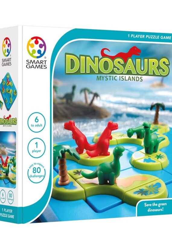 Smartgames Dinosaurs Mystic Islands (80 opdrachten)