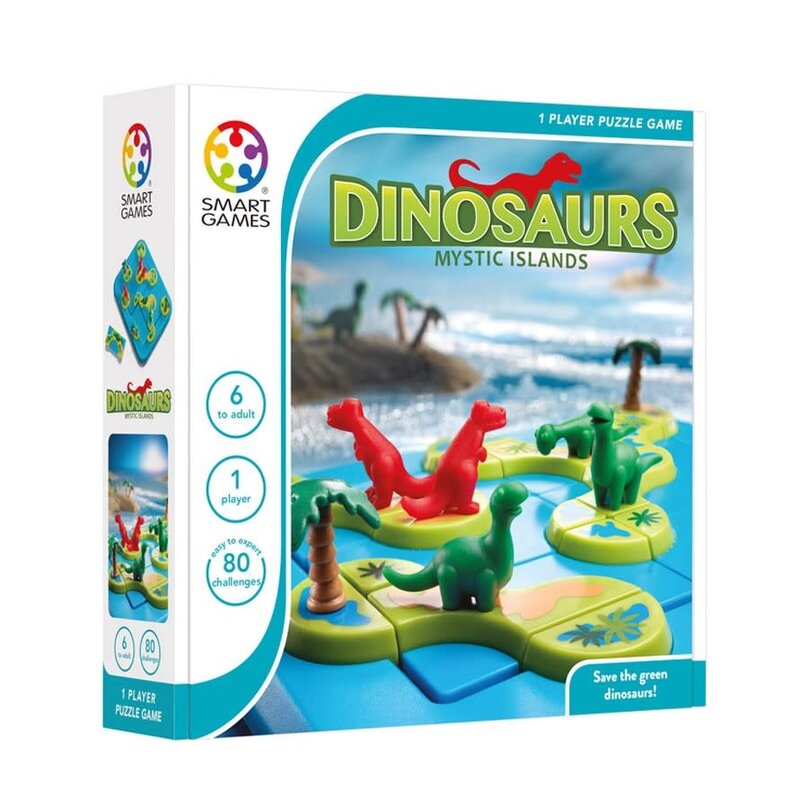 Smartgames Dinosaurs Mystic Islands (80 opdrachten)