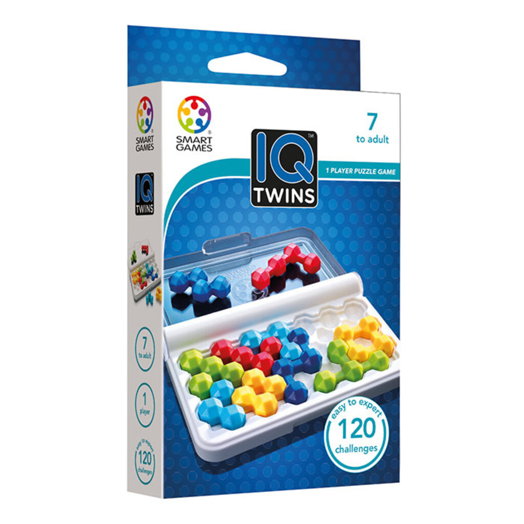 Smartgames Display 12 st: IQ Twins (120 opdrachten)