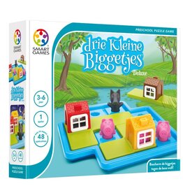 Smartgames Drie Kleine Biggetjes - Deluxe (48 opdrachten)