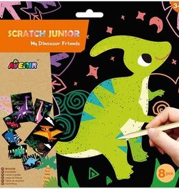 Avenir Scratch Art - Dinosaur Friends